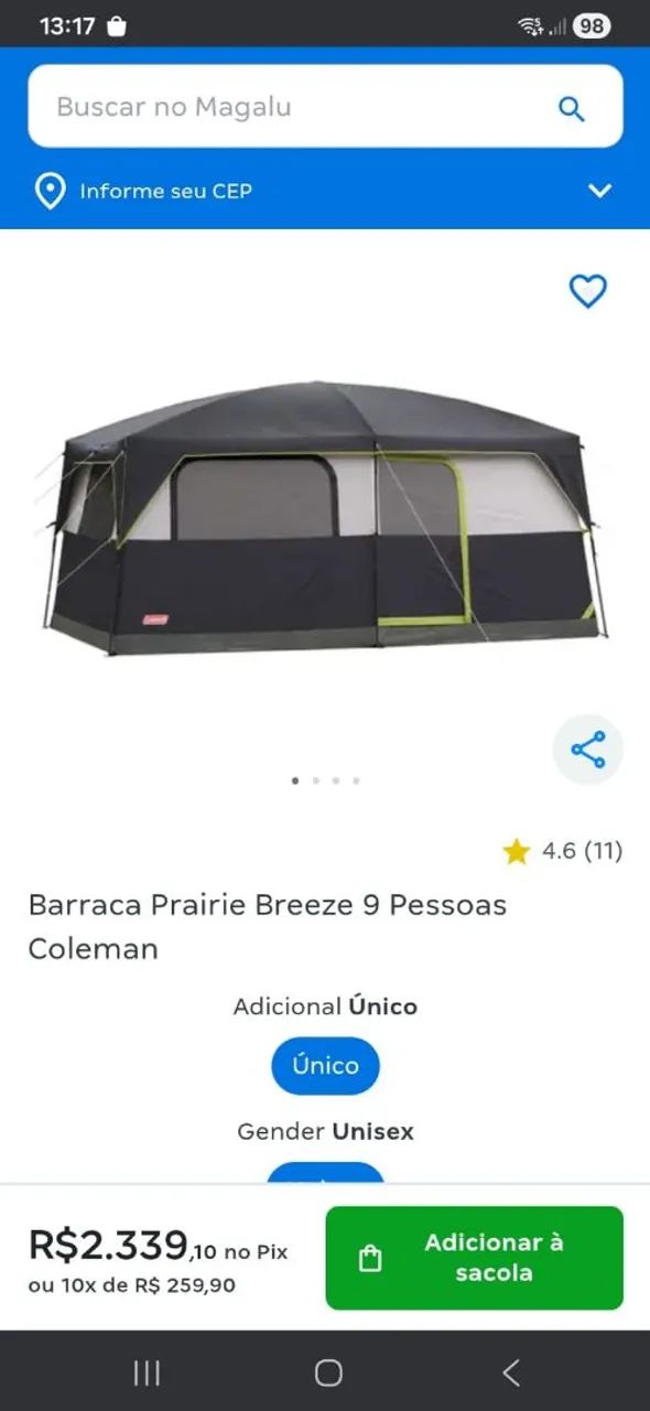 Barraca e Gazebo Camping 64960457303298123