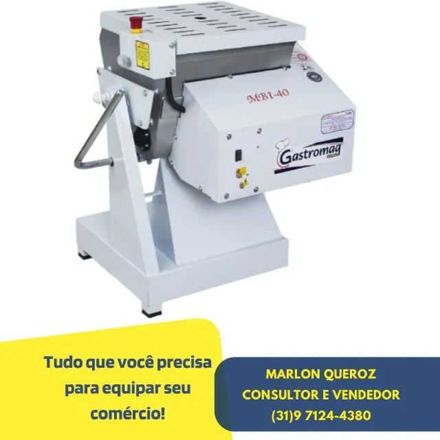Amassadeira Semi Rápida 40 Kg Gastromaq Bivolt Nova
