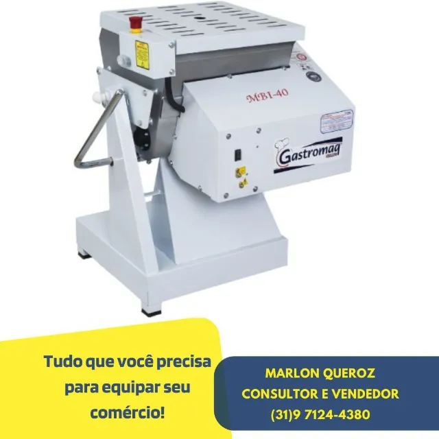 Amassadeira Semi Rápida 40 Kg Gastromaq Bivolt Nova