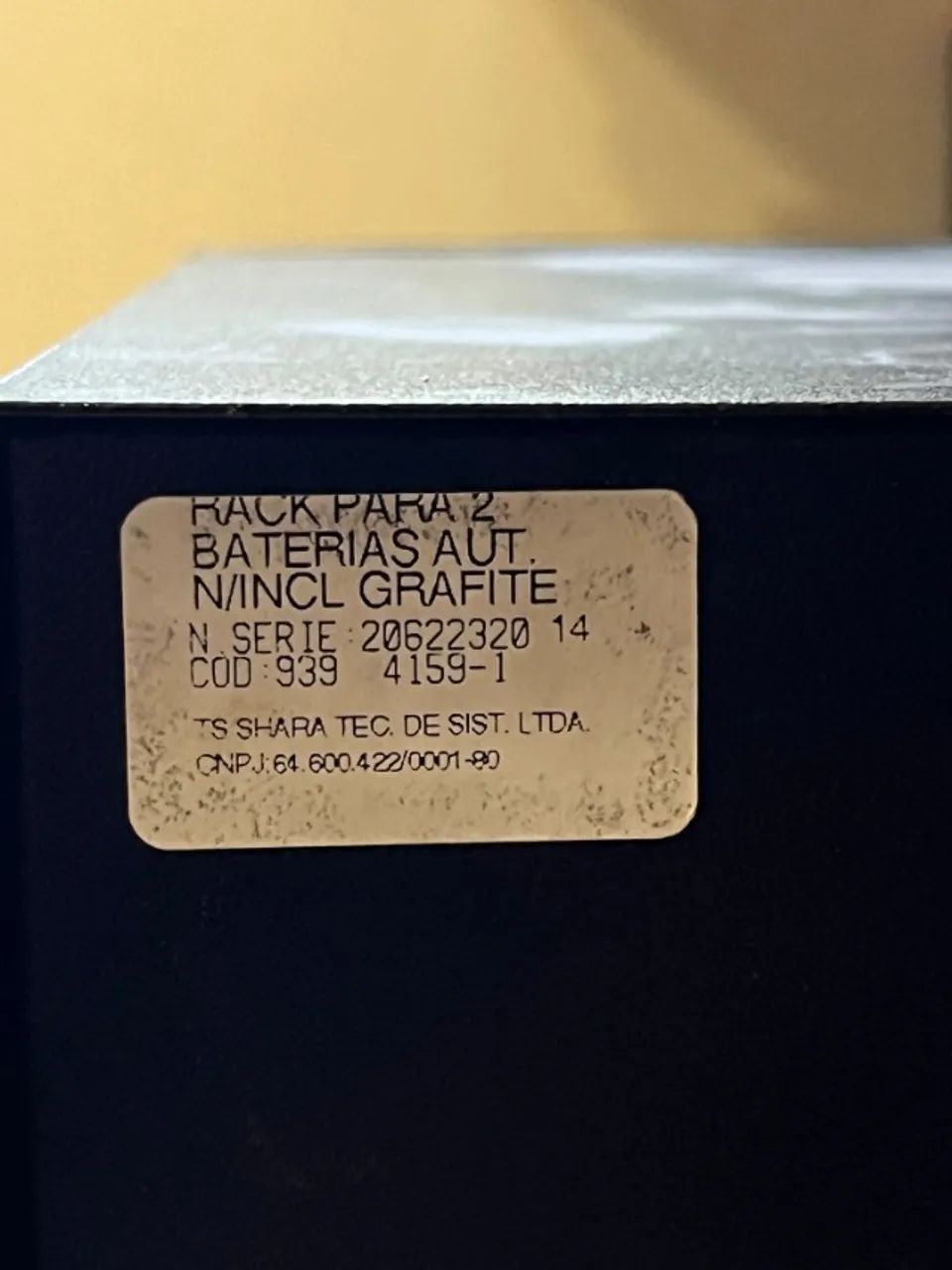 Módulo de expansão de baterias para Nobreak, marca TS SHARA (p/ 2 bat. 36 ou 45A) - Foto 5