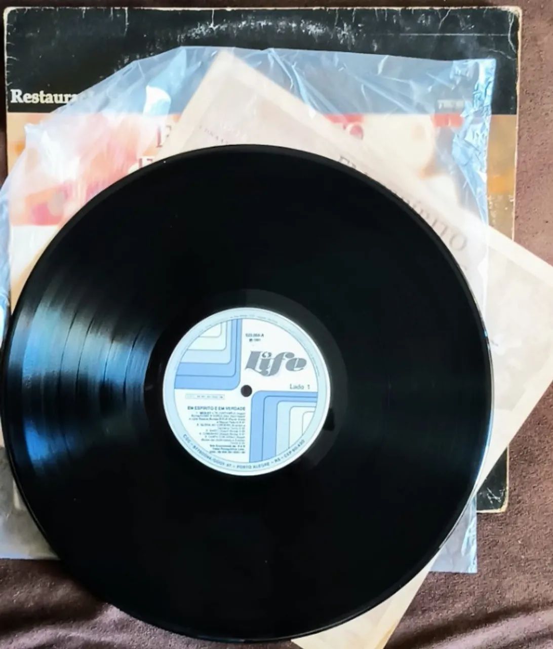 Lp Disco Vinil Gospel Evangélico Restauração 4 - Grupo Life - Foto 3