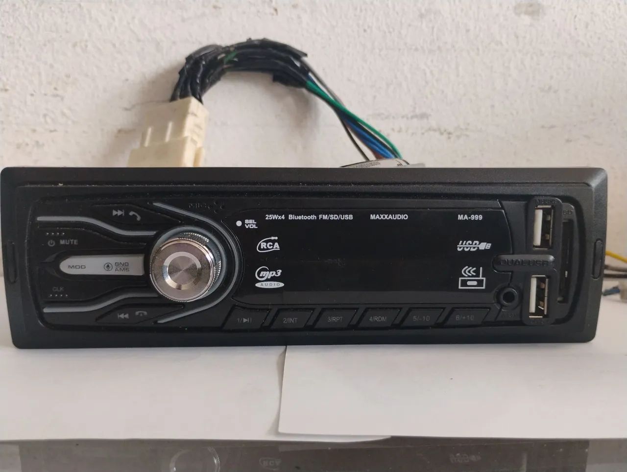 Som Automotivo Bluetooth USB SD MP3 MAXXAUDIO MA-999 - Foto 2