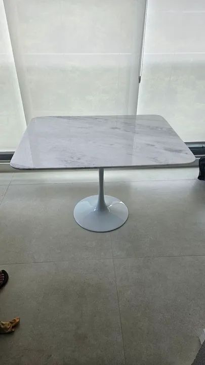 Fabricamos mesa saarinen tulipa + tampo retangular 1.40x0.80 espirito santo 