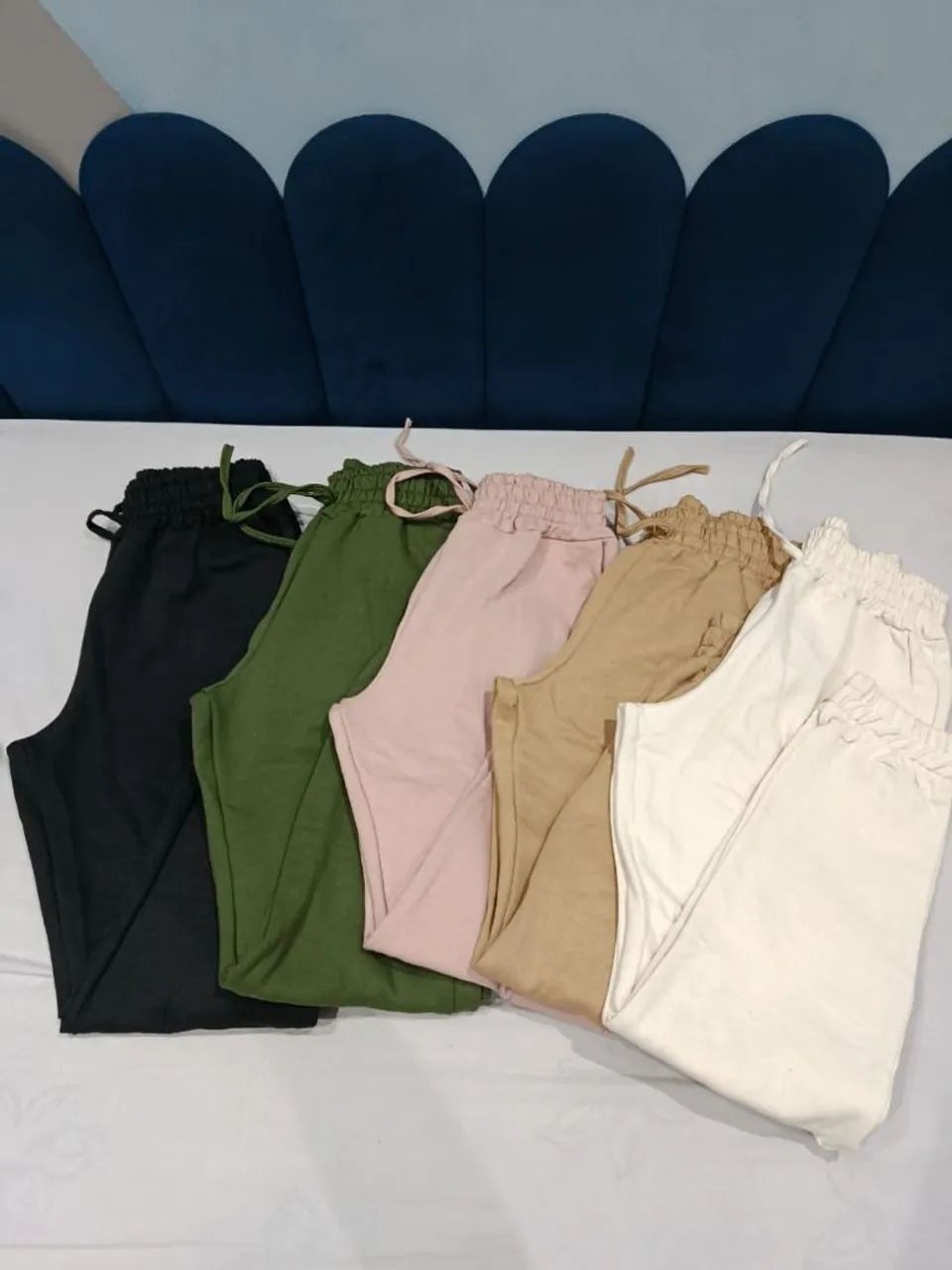 Calças Moletom flanelado Cargo- Diversas Cores
