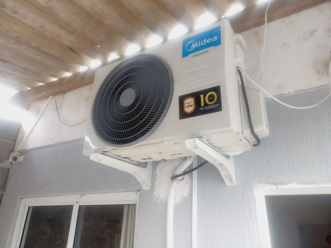 Ar midea novo 3 meses de uso