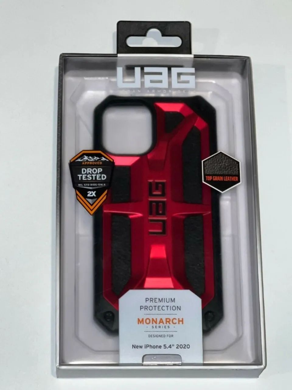 capa para iphone 12 mini uag monarch leather autentico