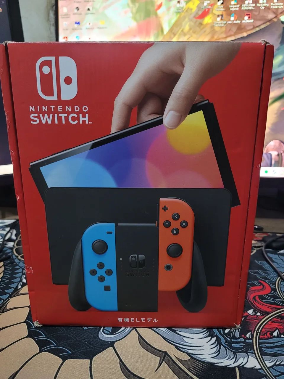 Nintendo Switch Oled DESBLOQUEADO - Consoles de Vídeo Game