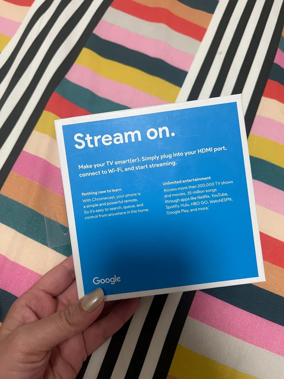 Vendo Chromecast Google64290076873601122