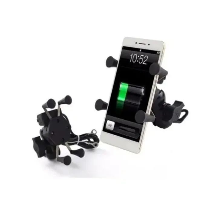 Suporte de celular com carregador USB  - Foto 4