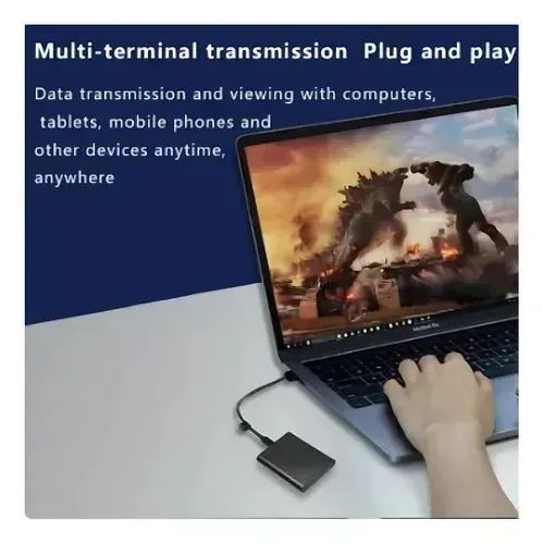 Ssd Externo 1tb Disco Rígido De Transferência Portátil - Foto 3