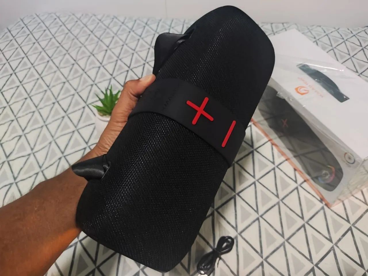 Caixinha de som hmaston tn24 bluetooth - 30w - 5h volume máximo - Foto 2
