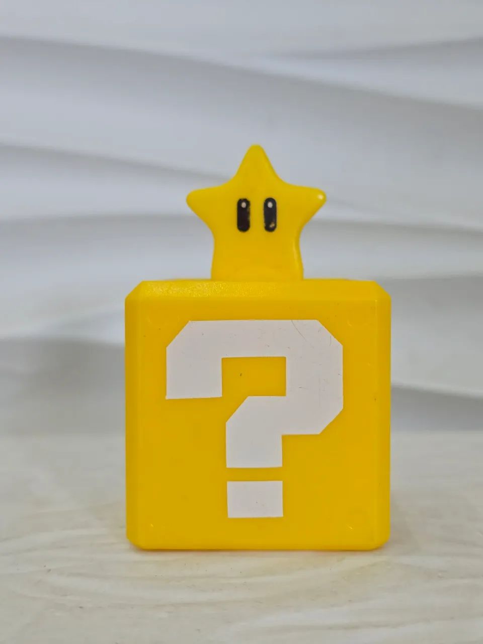 Estrela Cubo Super Mario Bros Item colecionável 