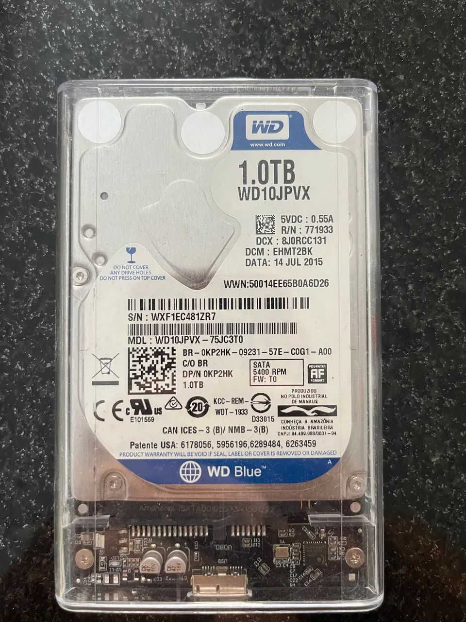 Wd externo 1.0 tera