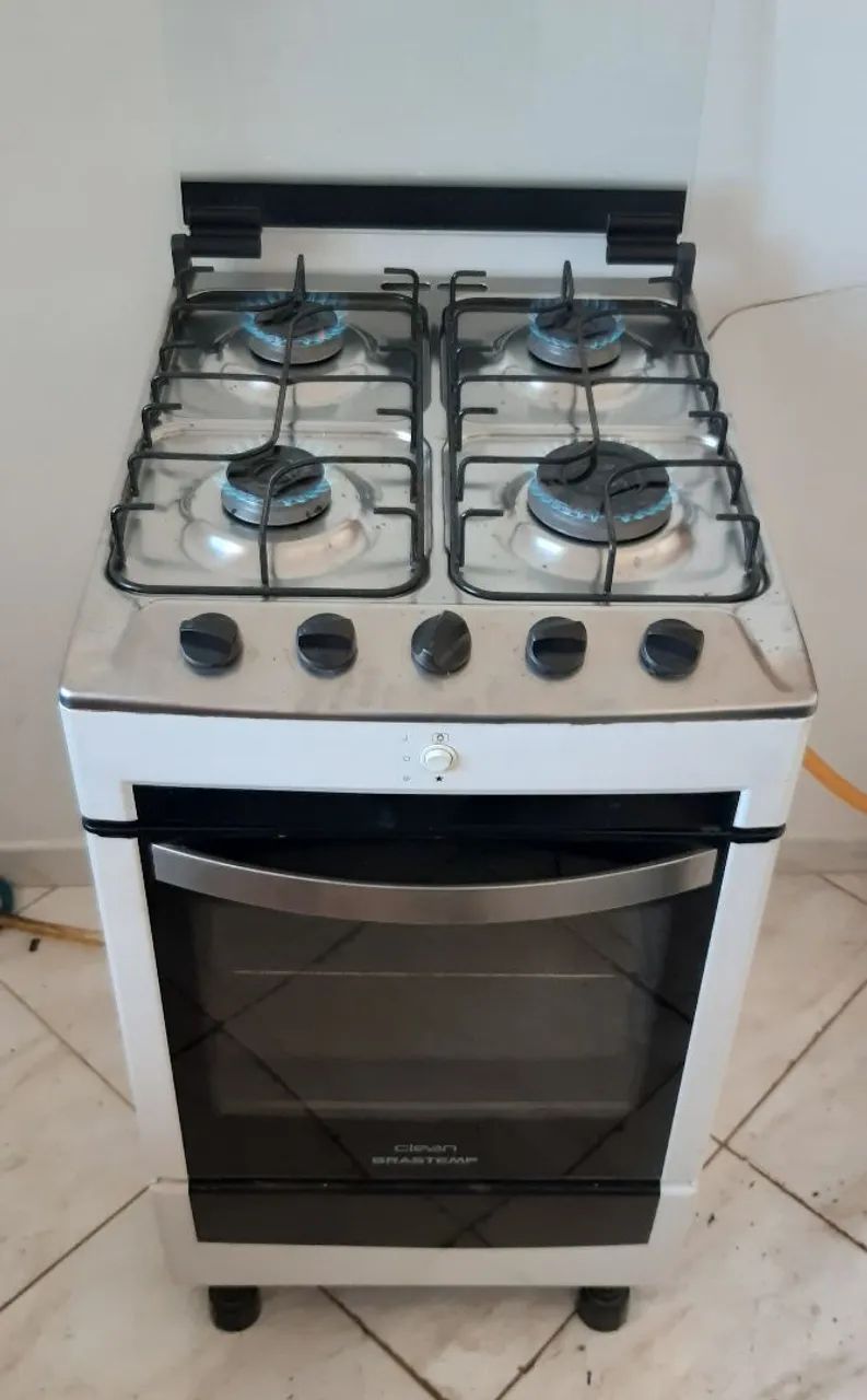 Fogão Brastemp 4 Bocas - Acendimento elétrico 