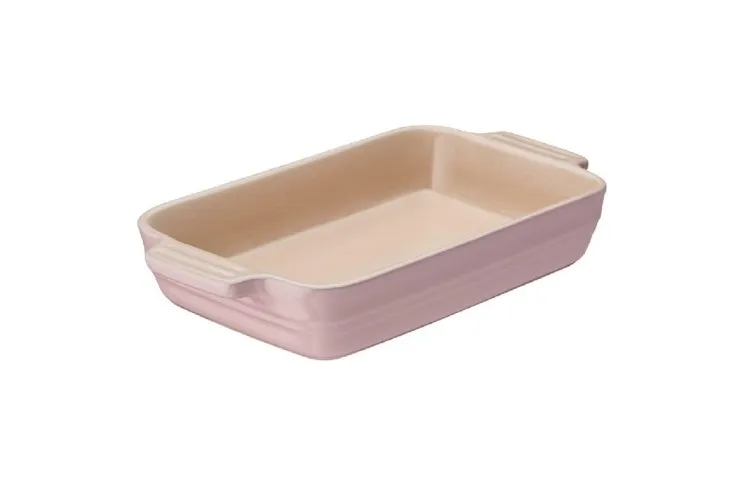 Travessa retangular pequena Le Creuset chiffon pink
