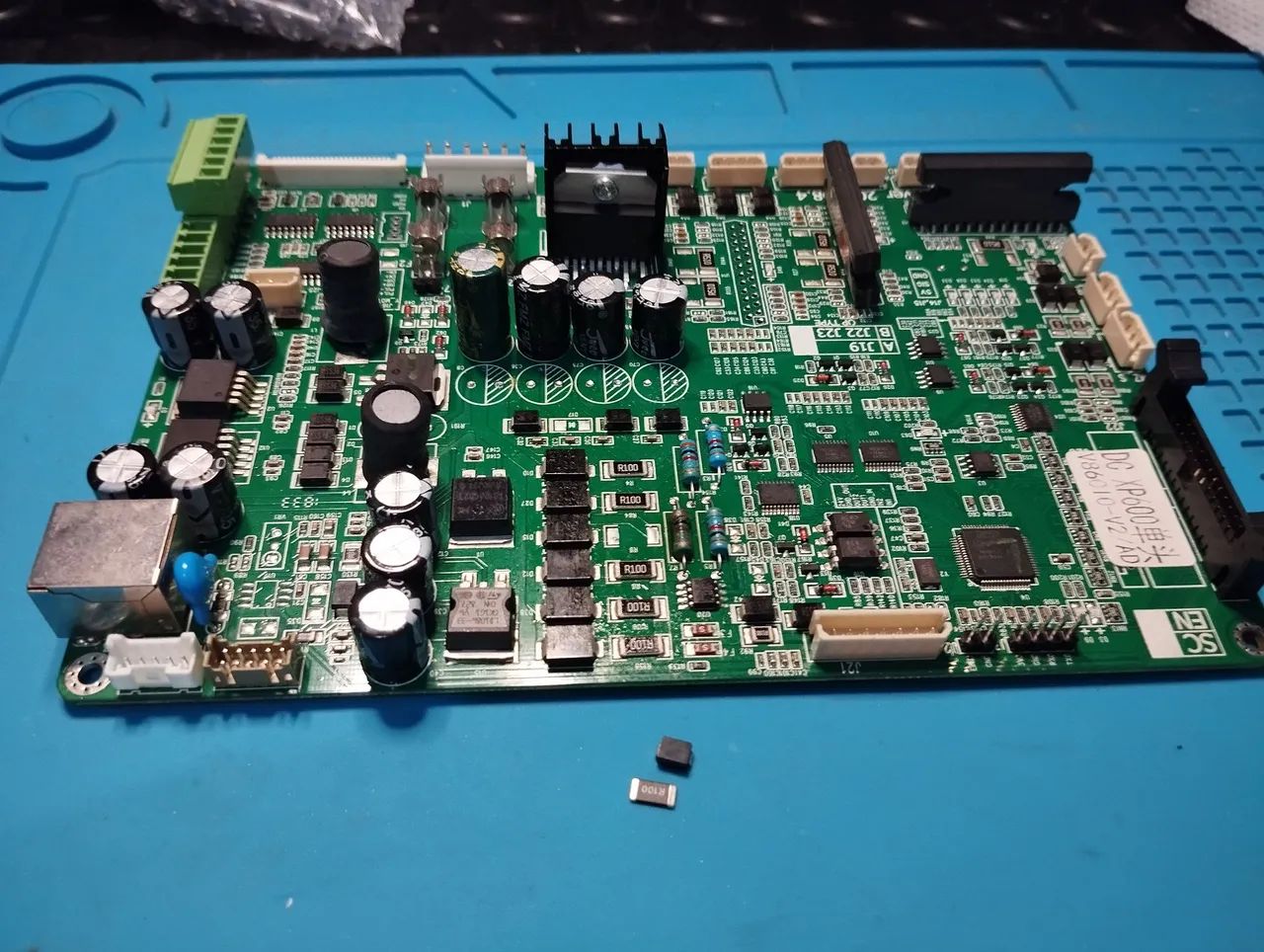 Reparo em placa eletrônica plotter de impressão xp600, i1600 e i3200  - Foto 2