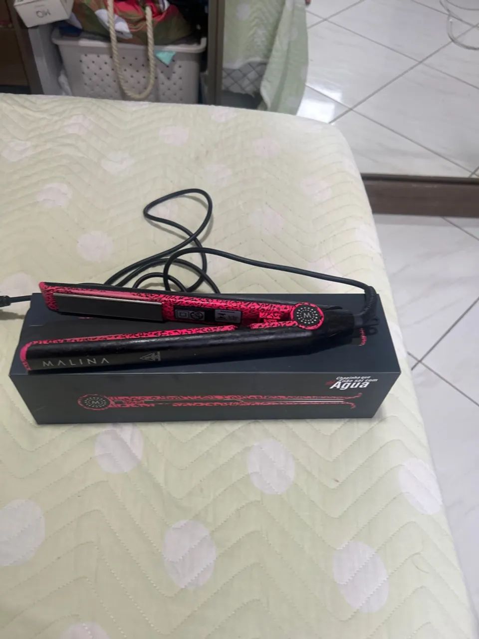 Prancha de cabelo Malina Água