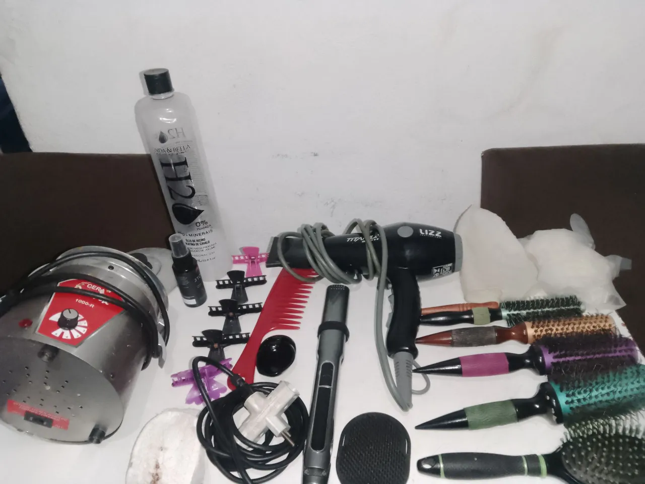 Kit de ferramentas para cabelo profissional