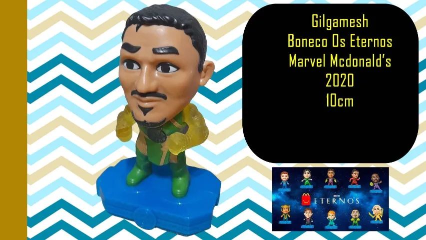 Gilgamesh Boneco Os Eternos Marvel Mcdonald?s 2020
