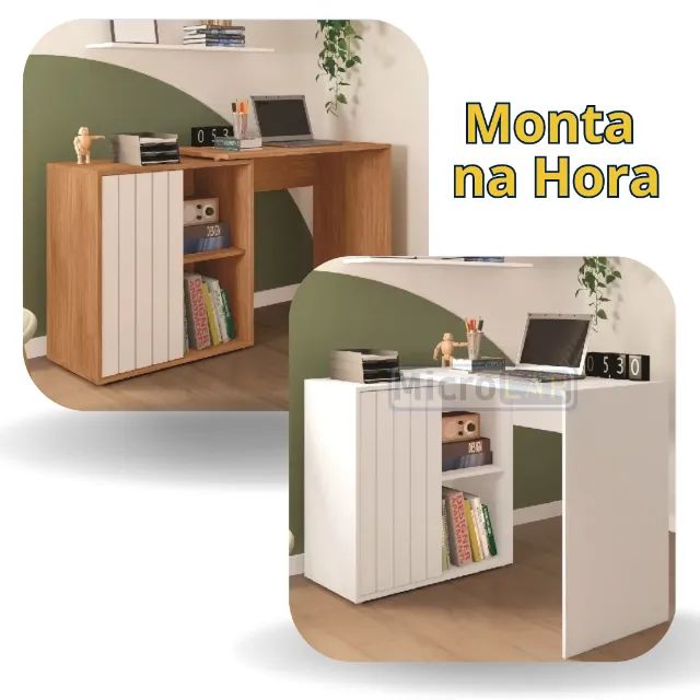 Escrivaninha Multi-Montagem LC - Monta na Hora