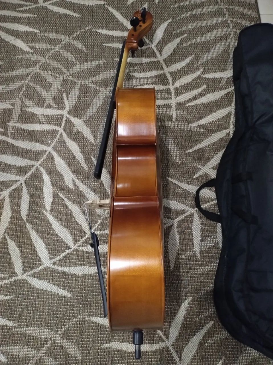  VIOLONCELO FASTRINGS 4/4 - PERFEITO ESTADO! - Foto 5