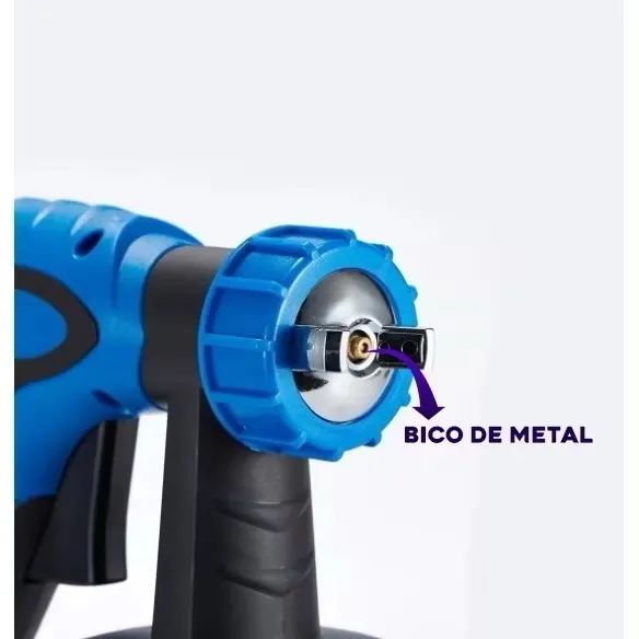 Pistola de pintura elétrica profissional  - Foto 3