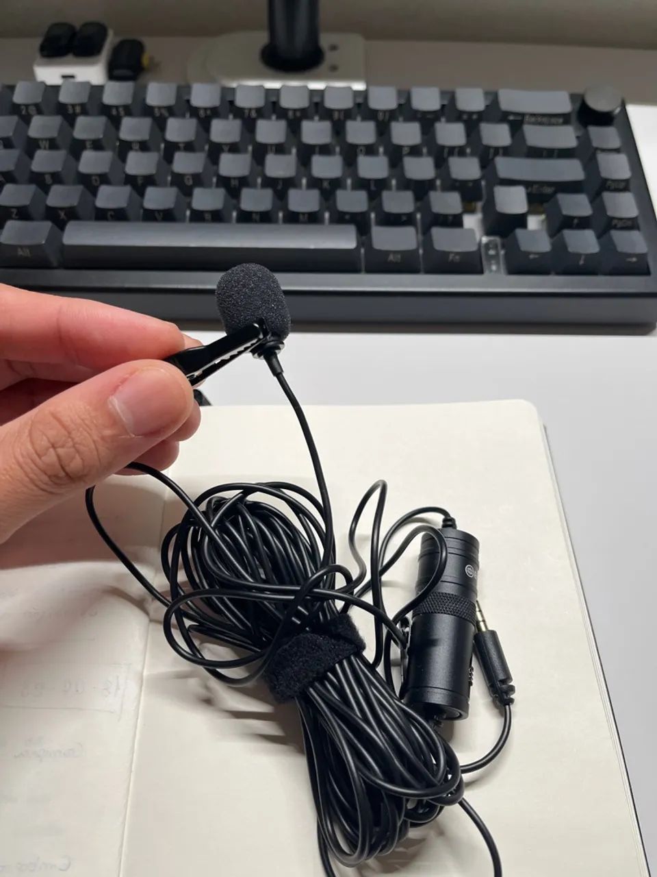 Microfone de Lapela Profissional - BOYA conector P2