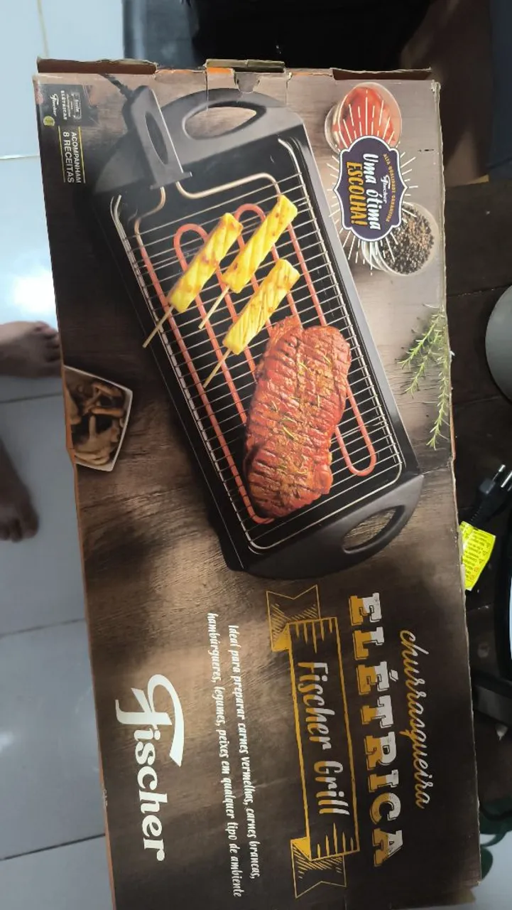 Vendo churrasqueira elétrica