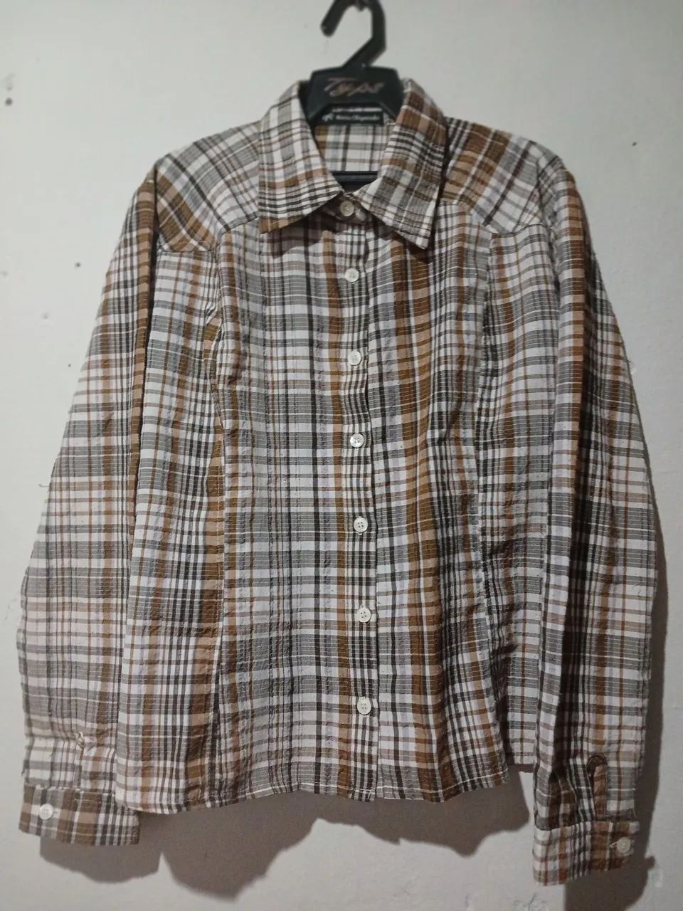 Camisa xadrez maria chiquinha  - Foto 5