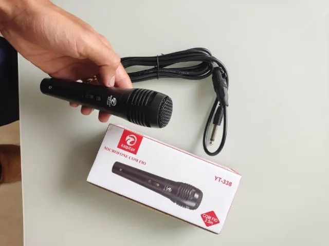 Microfone (Novo) Kaipitan YT-338  com Fio - Foto 2