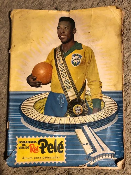 Album instataneo da Vida do Rei Pelé - Copa do Mundo 1958