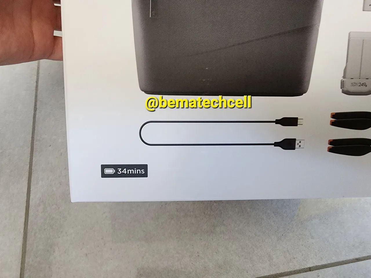 Kit Fly More DJI Mini 3 (Lacrado) 34 Minutos mini 3 Mini 3 Pro Mini 4  - Foto 2