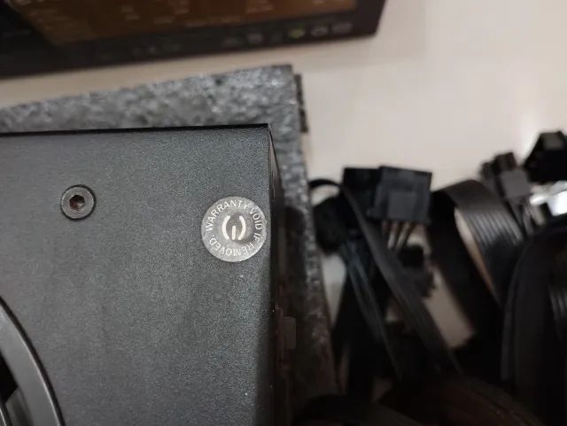 Fonte EVGA 850 Watts Gold 80 Plus seminova na caixa original  - Foto 5