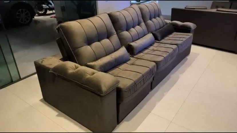 SOFÁ DE COM MOLAS BONNEL NOVO 2,90  - Foto 4