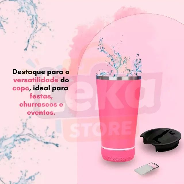 Thermal Cup with LID and BOTTLE OPENER and (420 ml) with Bluetooth Sound64352265999233124