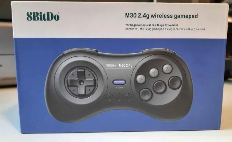 controle 8bitdo mega drive mini