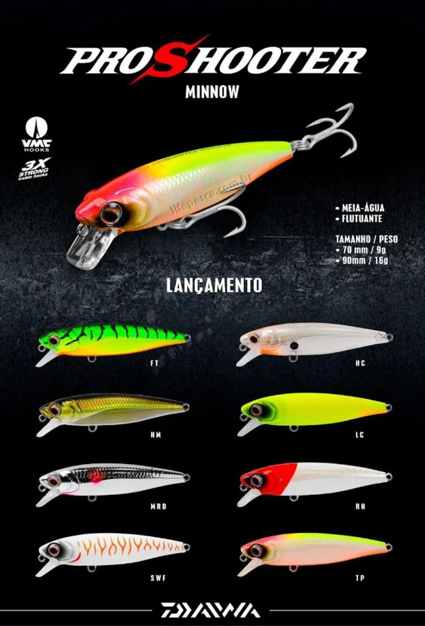 Iscas para Pesca - Diversos Modelos NOVOS