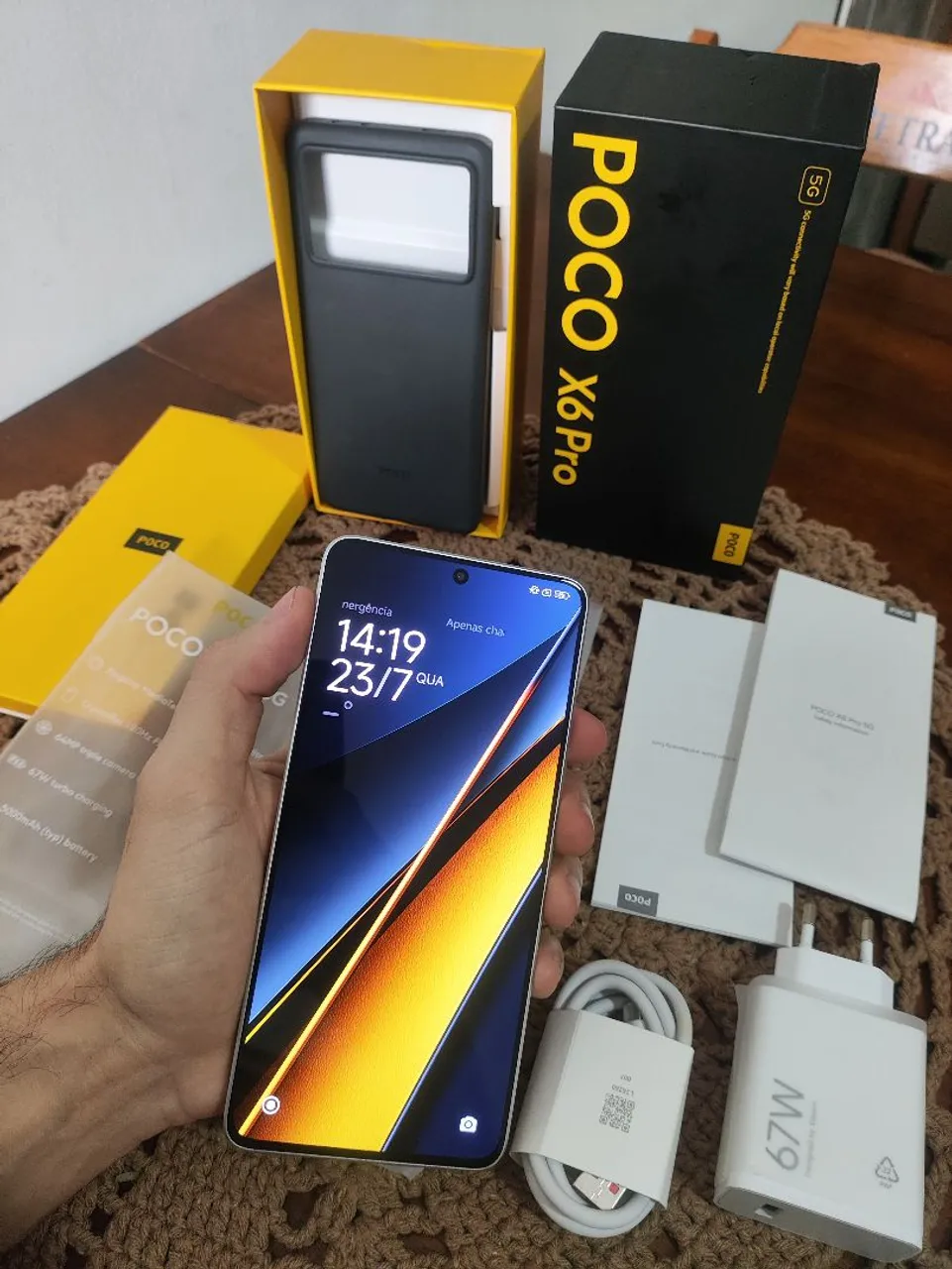 POCO X6 PRO 5G 256/8GB IMPECÁVEL - JÁ ESTÁ NO MENOR PREÇO 
