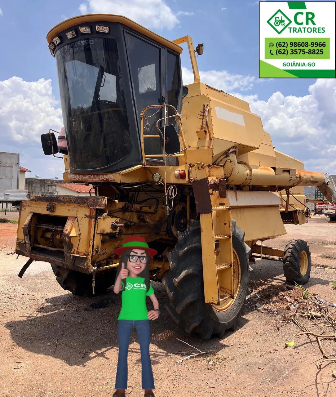 Colheitadeira New HOLLAND 8040