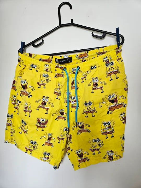 Shorts de Banho Bob Esponja - Tamanho G