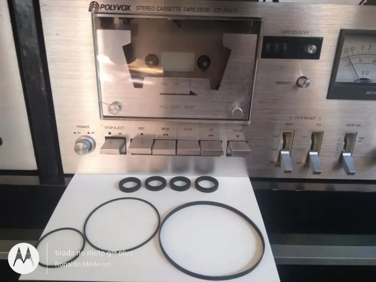 Polyvox CP-750 D sem alças - Toca Fitas
