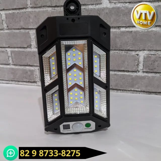 Refletor Solar Com Sensor + Entrega Grátis e Garantia - Foto 3