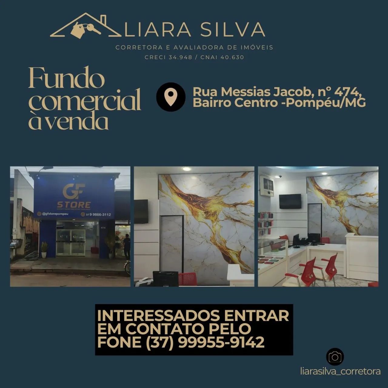 Fundo comercial à venda no centro de Pompéu/MG (Aceitamos propostas) - Foto 3