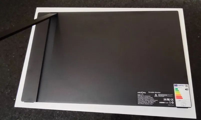 Monitor Portátil Arzopa Z1FC 16,1" Full HD 144Hz - Perfeito p/ Games e Trabalho - Foto 5