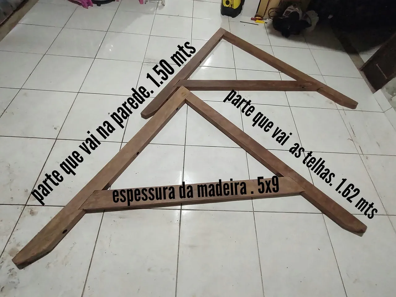 Vende-se par de mão francesas 1.50x1.62