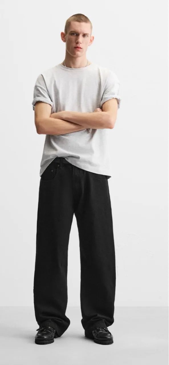 Calça Jeans Baggy zara  - Foto 2