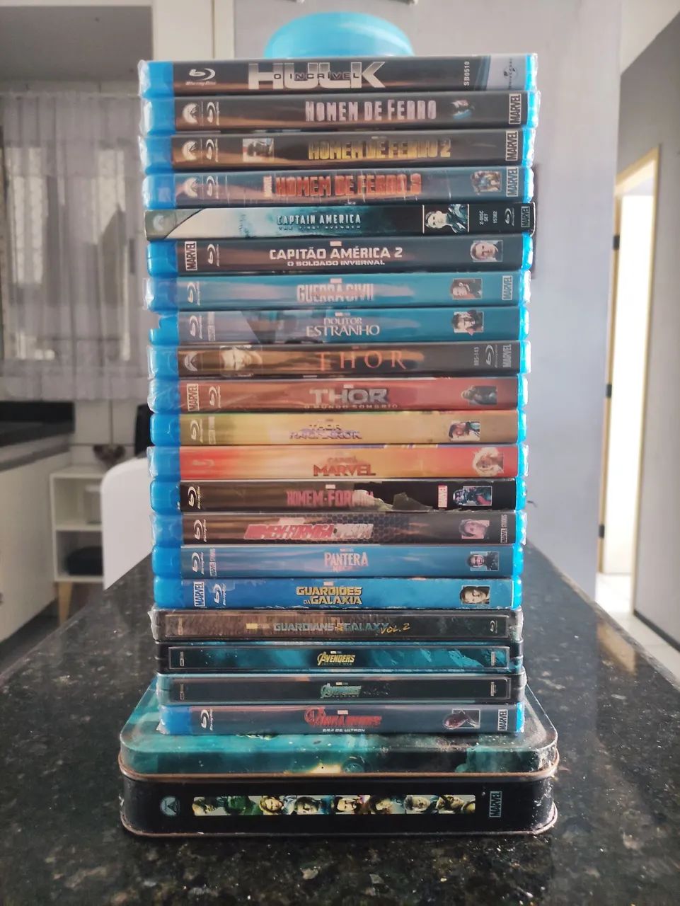 Coleção de Filmes Blu-Ray Marvel - 21 Títulos - Foto 3