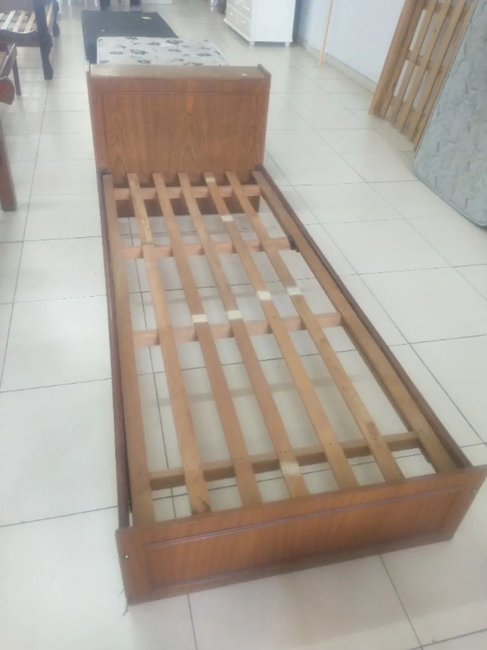 Cama Solteiro com Baú 64739713056257123