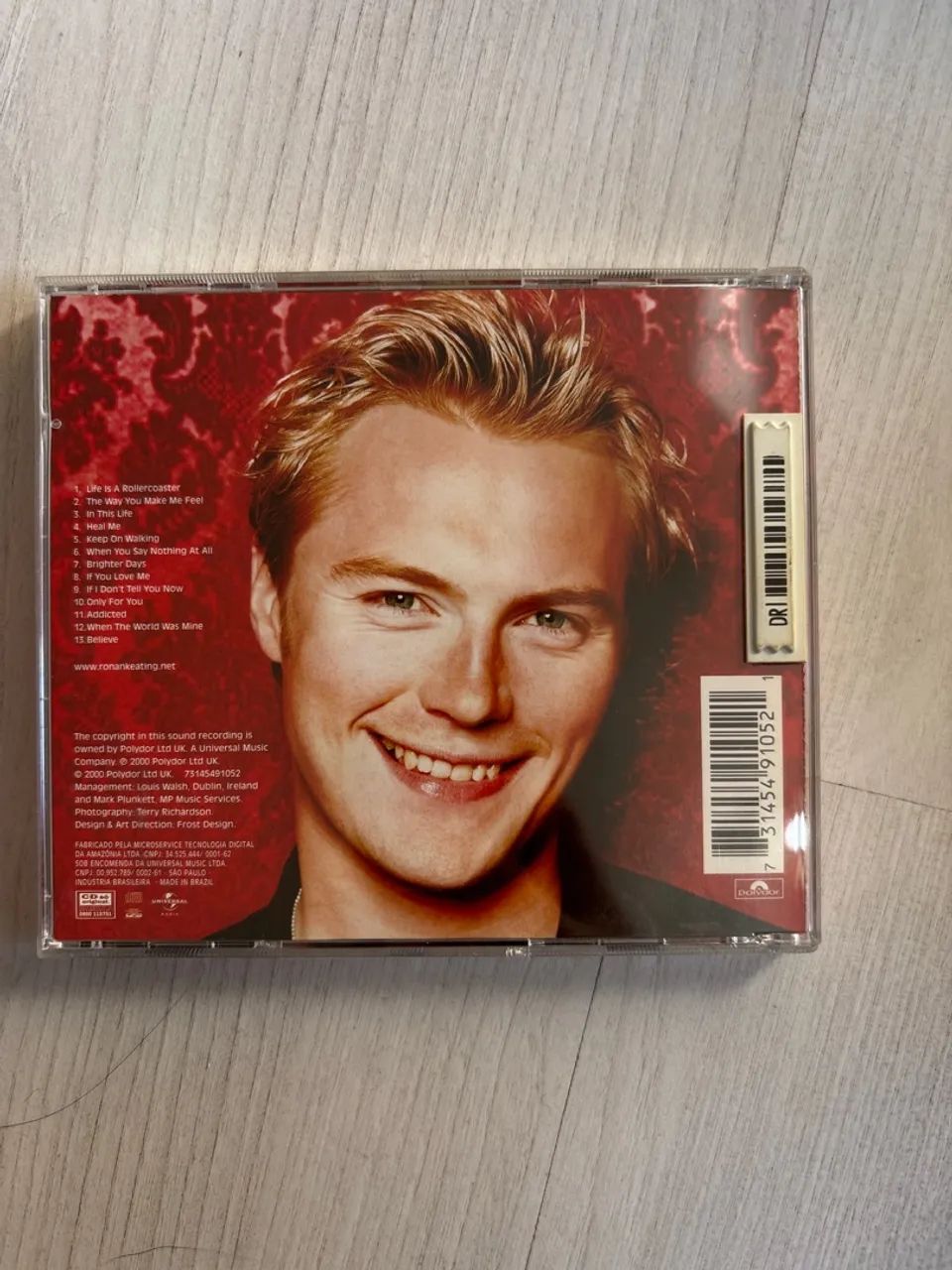 CD Ronan Keating versão UK - Foto 3