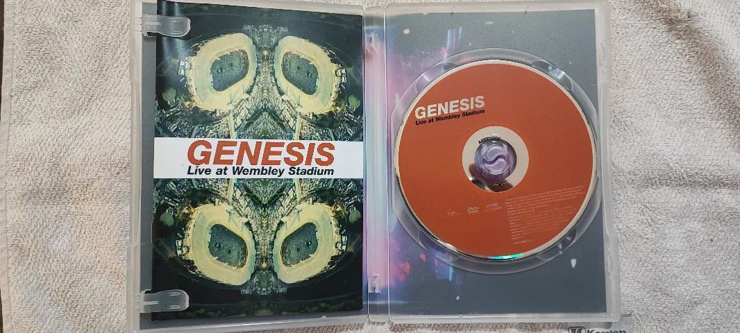 DVD Genesis - Live At Wembley Stadium - Foto 3